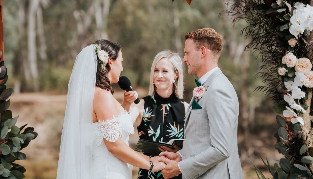 KATE MELBOURNE CELEBRANT BRIDE GROOM WEDDING